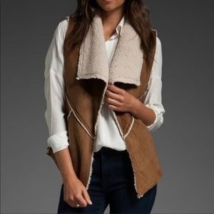 Sanctuary Sherpa Camel Vest